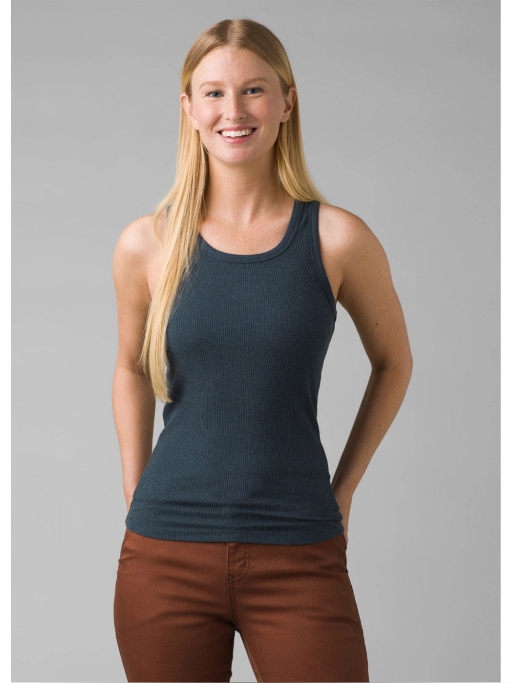 Prana Tank Top - Slate Blue